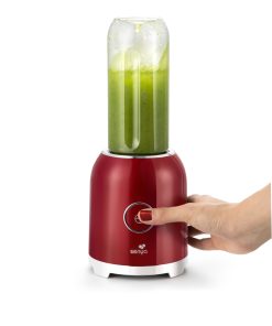 Blender Smoothie Portable Senya Juicy Delight – 250W – 6 lames inox – 2 bouteilles (500 ml + 600 ml) – Lave-vaisselle – Image 5