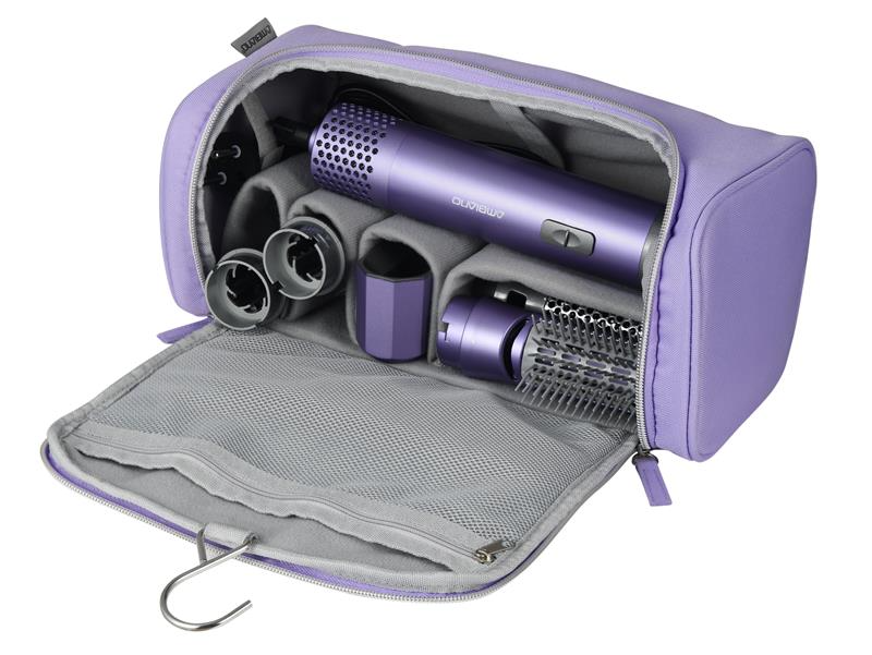 Multistyler lisseur-boucleur électrique 5 en 1 Violet Ambiano – Image 5