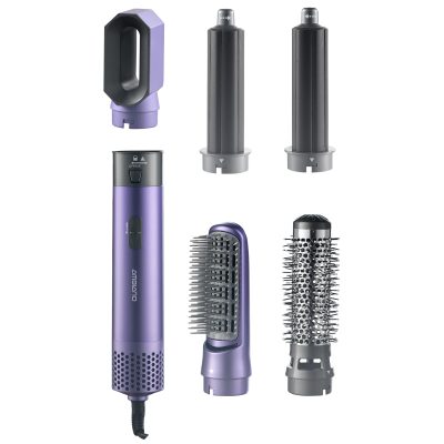 Multistyler lisseur-boucleur électrique 5 en 1 Violet Ambiano – Image 4