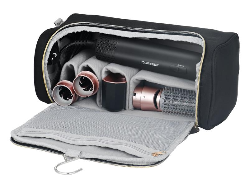 Multistyler lisseur-boucleur électrique 5 en 1 noir Ambiano – Image 4