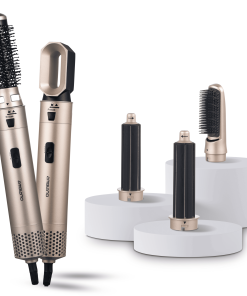 Multistyler lisseur-boucleur électrique 5 en 1 Champagne Ambiano – Image 3