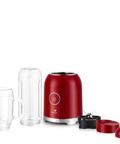 Blender Smoothie Portable Senya Juicy Delight – 250W – 6 lames inox – 2 bouteilles (500 ml + 600 ml) – Lave-vaisselle – Image 8