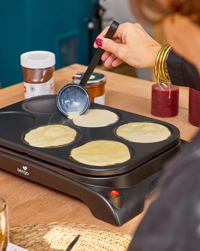 Crêpière électrique 6 personnes Mini Crepe Party Senya – Image 5
