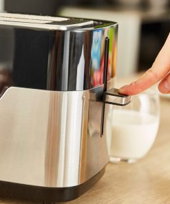 Grille-pain tactile 2 larges fentes inox Smart Toaster – Image 5