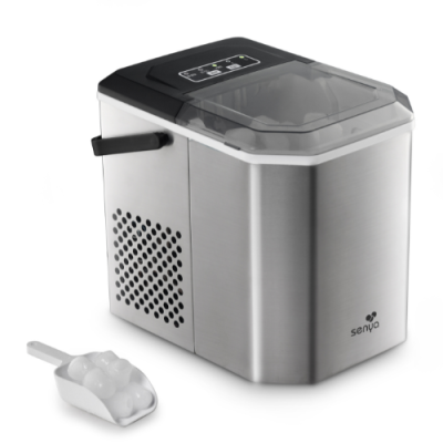 Machine à glaçons Ice Cool – Glaçons en 6 min – 12kg/24h – 2 tailles - Idéale apéros, cocktails et été