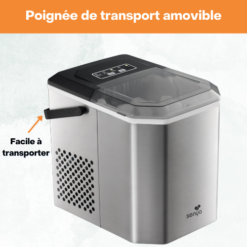 Machine à glaçons Ice Cool – Glaçons en 6 min – 12kg/24h – 2 tailles - Idéale apéros, cocktails et été – Image 10