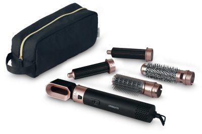 Multistyler lisseur-boucleur électrique 5 en 1 noir Ambiano - Sans compartiments