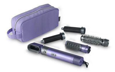 Multistyler lisseur-boucleur électrique 5 en 1 Violet Ambiano - Sans compartiments