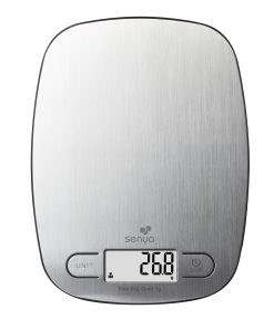 Alternative view of Balance de cuisine électronique haute précision slim inox My Little Scale