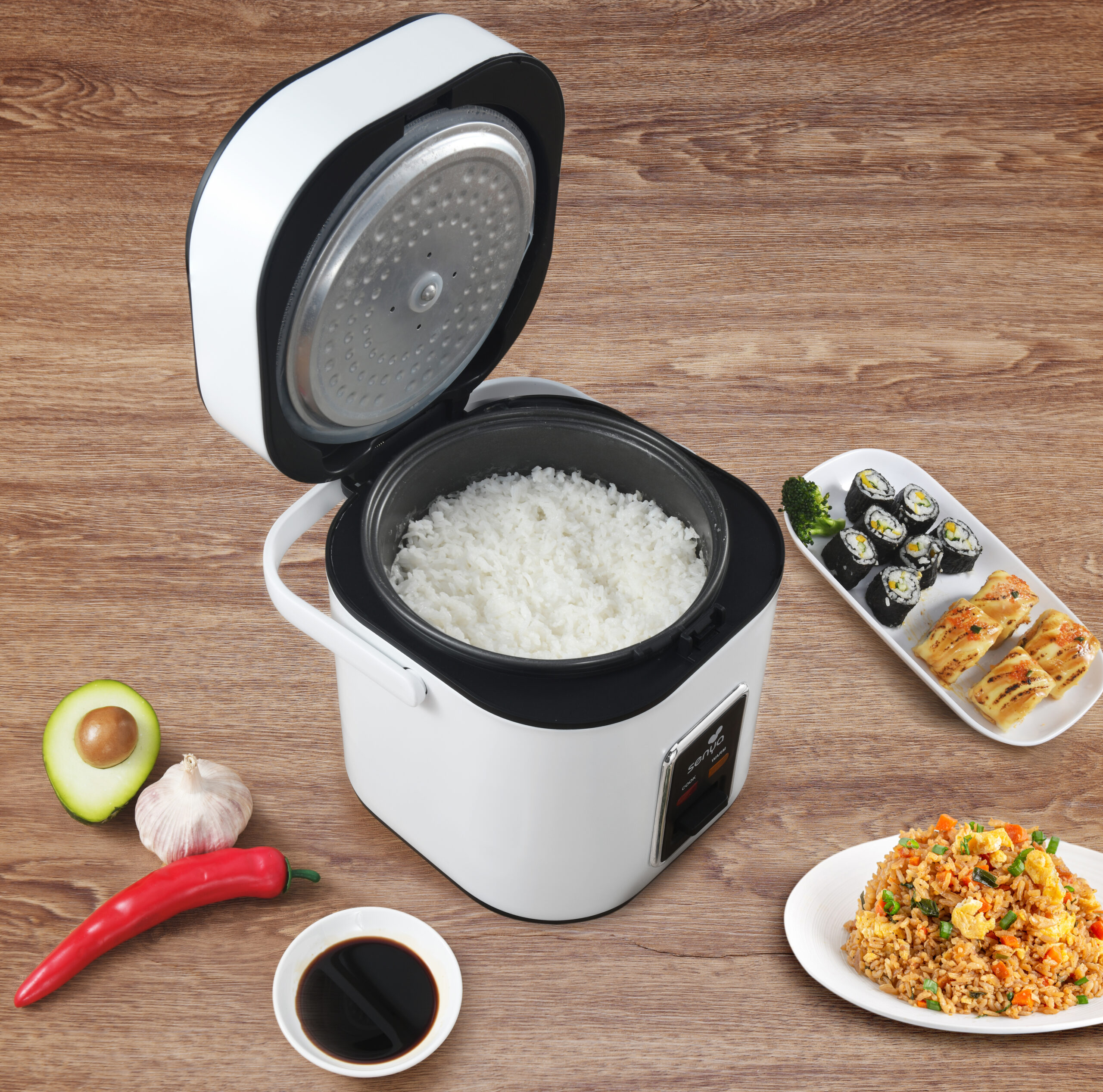 Cuiseur à riz et cuiseur vapeur Rice Perfect 2L – Image 10