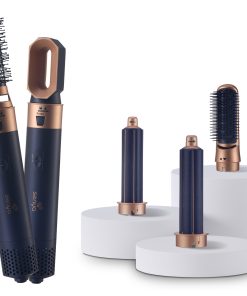 Alternative view of Brosse Soufflante 5 en 1 Air Styler & Sèche-cheveux : lissage, séchage, boucle, brushing 1000W Hair Designer SYWB-HS012N
