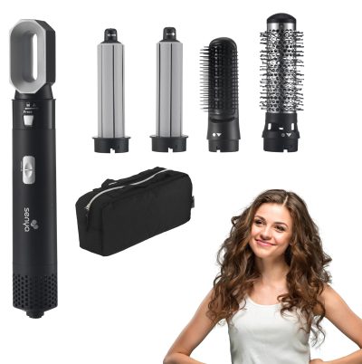 Brosse Soufflante 5 en 1 Air Styler & Sèche-cheveux : lissage, séchage, boucle, brushing 1000W Hair Designer SYWB-HS012N – Image 3