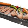 Plancha électrique Senya Plancha Time – 2200W – Surface XL 50,8 x 25,4 cm – Jusqu'à 8 personnes – Antiadhésif effet pierre