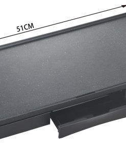 Plancha électrique Senya Plancha Time – 2200W – Surface XL 50,8 x 25,4 cm – Jusqu'à 8 personnes – Antiadhésif effet pierre – Image 8