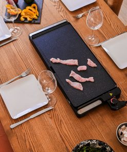 Plancha électrique Senya Plancha Time – 2200W – Surface XL 50,8 x 25,4 cm – Jusqu'à 8 personnes – Antiadhésif effet pierre – Image 5
