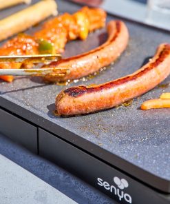 Plancha électrique Senya Plancha Time – 2200W – Surface XL 50,8 x 25,4 cm – Jusqu'à 8 personnes – Antiadhésif effet pierre – Image 3