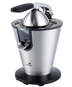Presse agrumes électrique, bras levier, en acier inoxydable, 0.7L – Image 3