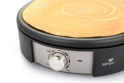Crêpière électrique 2 plaques en fonte Crêpe Time – Image 4