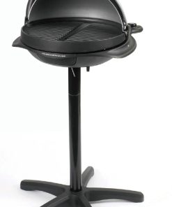 Barbecue électrique Senya – 2400W – 2-en-1 sur pieds ou de table – Diamètre 40 cm – Couvercle inclus – Sans charbon – Image 6