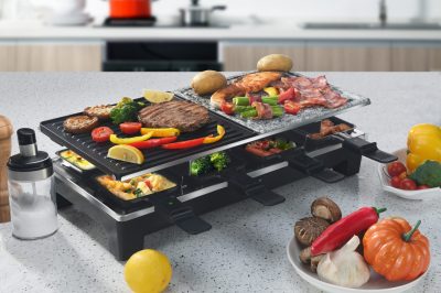 Appareil à raclette 4en1 pour 8 personnes Cheese & Stone – Image 4