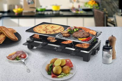 Appareil à raclette 4en1 pour 8 personnes Cheese & Stone – Image 5