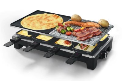 Appareil à raclette 4en1 pour 8 personnes Cheese & Stone – Image 7