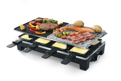 Appareil à raclette 4en1 pour 8 personnes Cheese & Stone – Image 2
