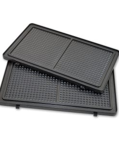 Lot de 2 plaques pour gaufrettes - Gaufrier Waffle Party