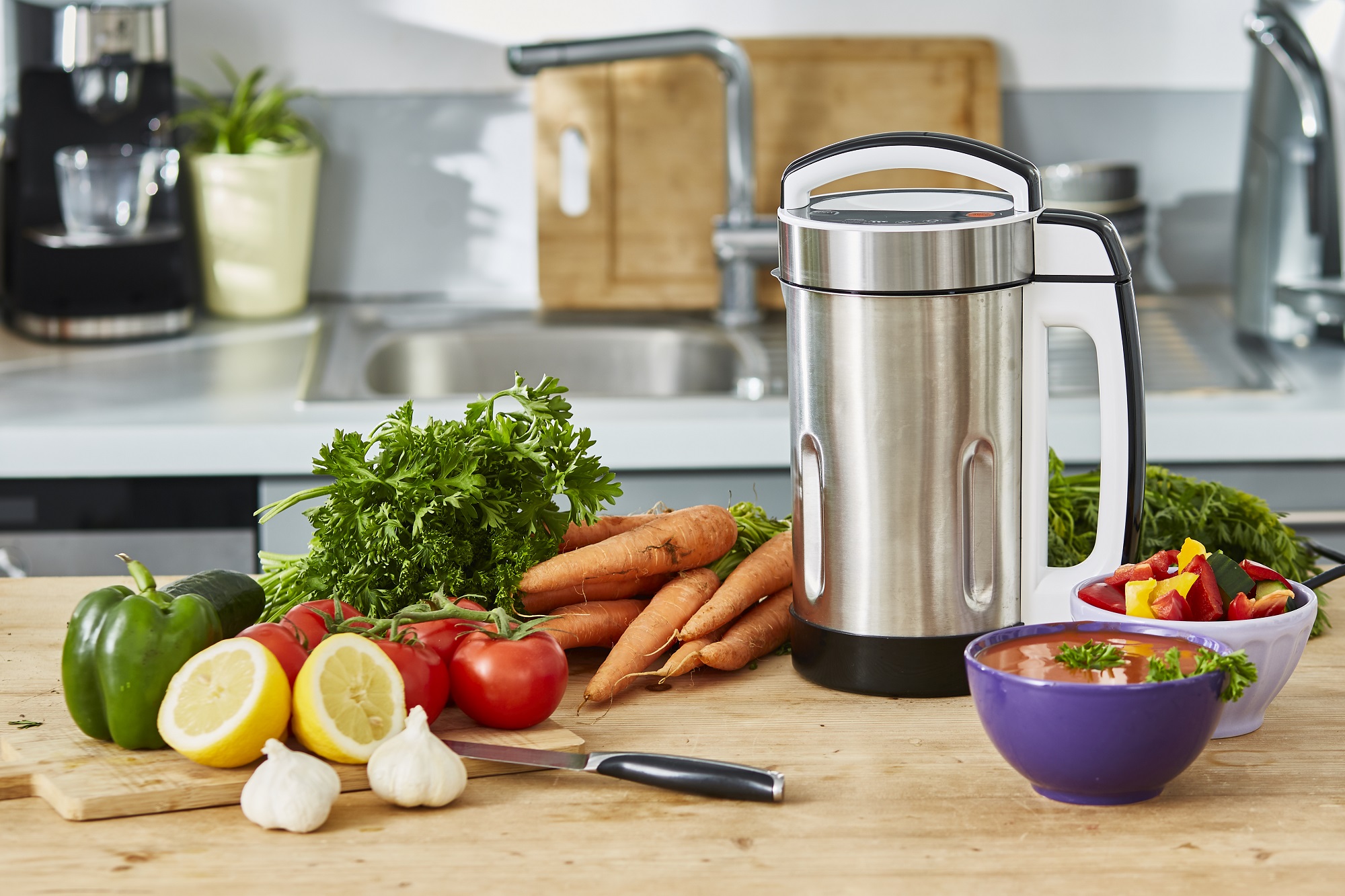 Blender soupe chauffant, mixeur à soupe Cook & Heat 1,6L