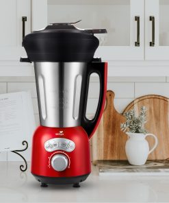 Blender chauffant Cook&Ice et son panier vapeur en silicone