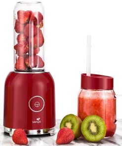 Blender Smoothie Portable Senya Juicy Delight – 250W – 6 lames inox – 2 bouteilles (500 ml + 600 ml) – Lave-vaisselle – Image 3