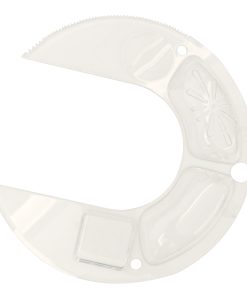 Couvercle antiéclaboussures en acier inoxydable pour robot pâtissier SENYA SYCP-M056C