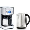 Set petit déjeuner Cafetière programmable et Bouilloire électrique