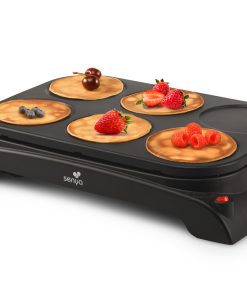 Crêpière électrique 6 personnes Mini Crepe Party Senya