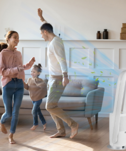 Ventilateur Sans Pale –Silencieux, Purificateur d'air, 9 Vitesses – Image 9