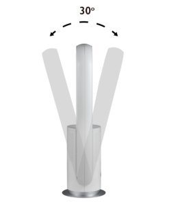 Ventilateur Sans Pale –Silencieux, Purificateur d'air, 9 Vitesses – Image 7
