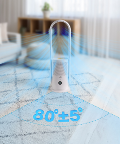 Ventilateur Sans Pale –Silencieux, Purificateur d'air, 9 Vitesses – Image 6