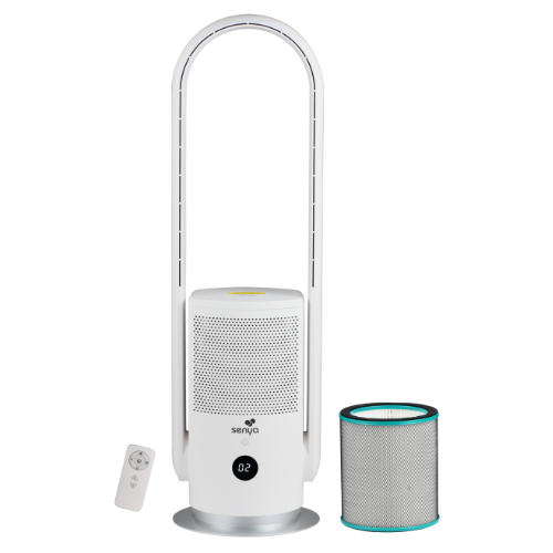 Ventilateur Sans Pale –Silencieux, Purificateur d'air, 9 Vitesses – Image 10