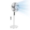 Ventilateur sur pied silencieux Silence & Cool – Ventilateur avec pales 16 pouces, 3 modes de ventilation et télécommande