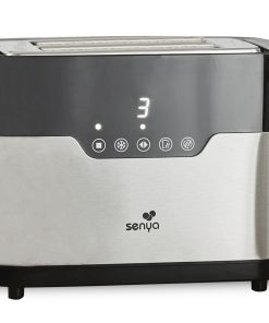 Alternative view of Grille-pain tactile 2 larges fentes inox Smart Toaster