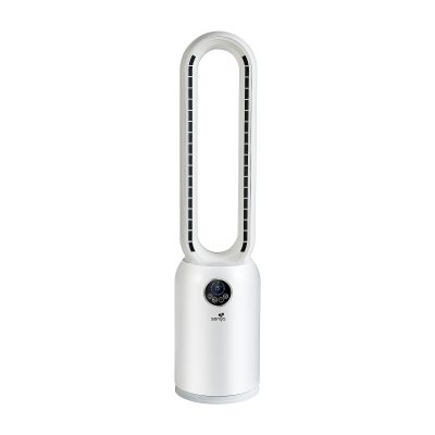 Ventilateur colonne silencieux Fresh Air - 2 en 1 : Purificateur d’air HEPA et ventilateur rafraichisseur avec télécommande