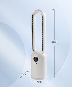Ventilateur colonne silencieux Fresh Air - 2 en 1 : Purificateur d’air HEPA et ventilateur rafraichisseur avec télécommande – Image 5
