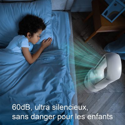 Ventilateur colonne silencieux Fresh Air - 2 en 1 : Purificateur d’air HEPA et ventilateur rafraichisseur avec télécommande – Image 4